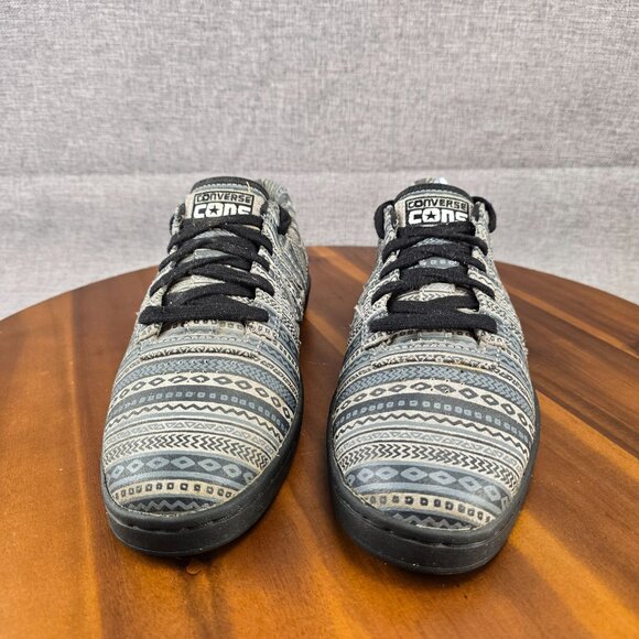 Converse KA-II Mens Patterned Sneakers Size 10 Shoes Black‎ & Gray Pattern - Picture 3 of 14